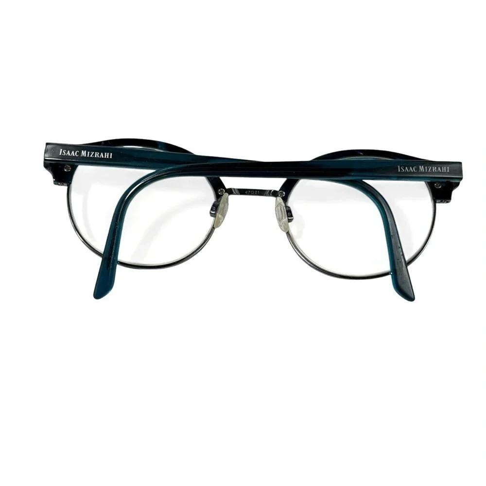Isaac Mizrahi New York IM 30026 BL 47 21 145 oval glasses frames